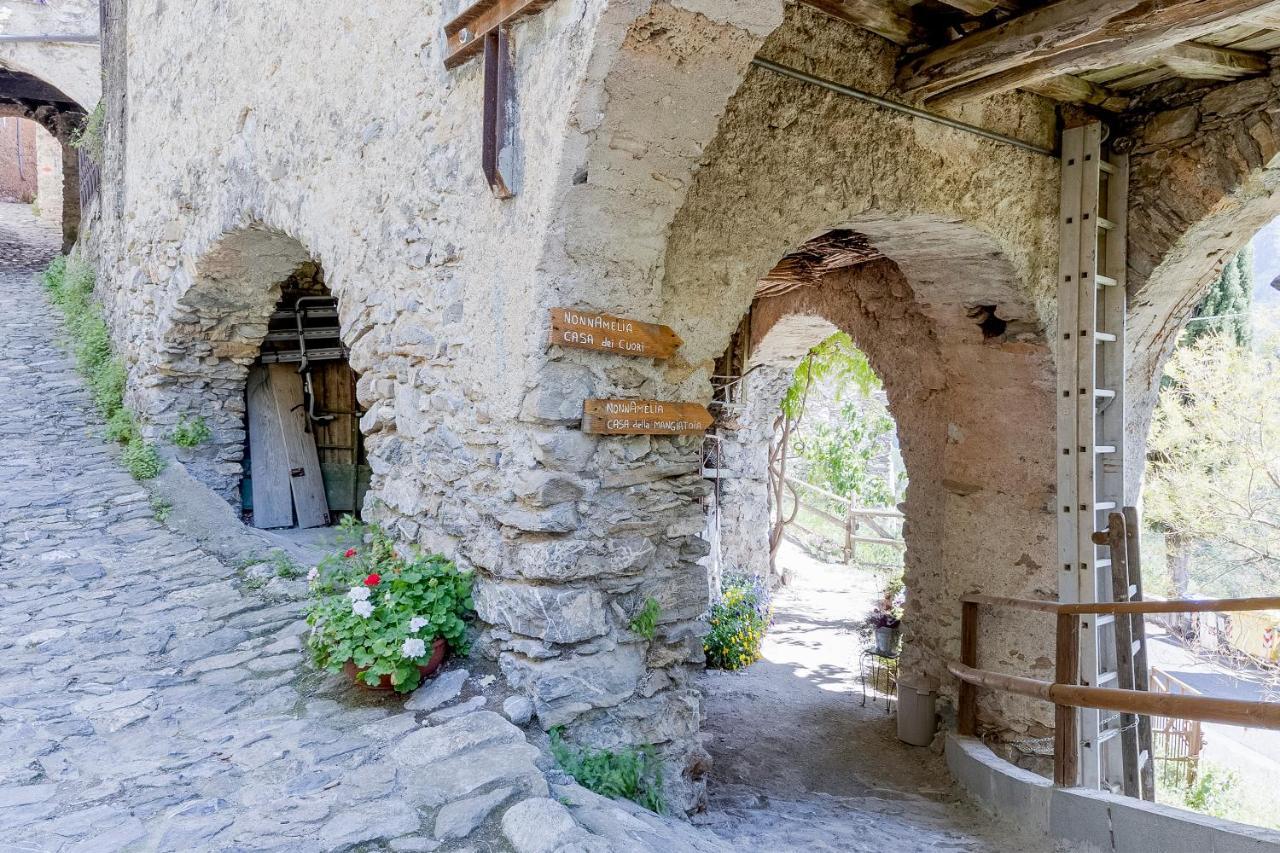 Agriturismo Nonnamelia Nasino ภายนอก รูปภาพ